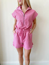 Tracey Pink Romper