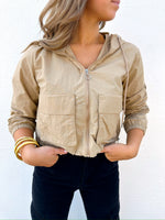 Briana Khaki Jacket
