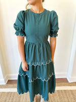 Tory Green Maxi Dress