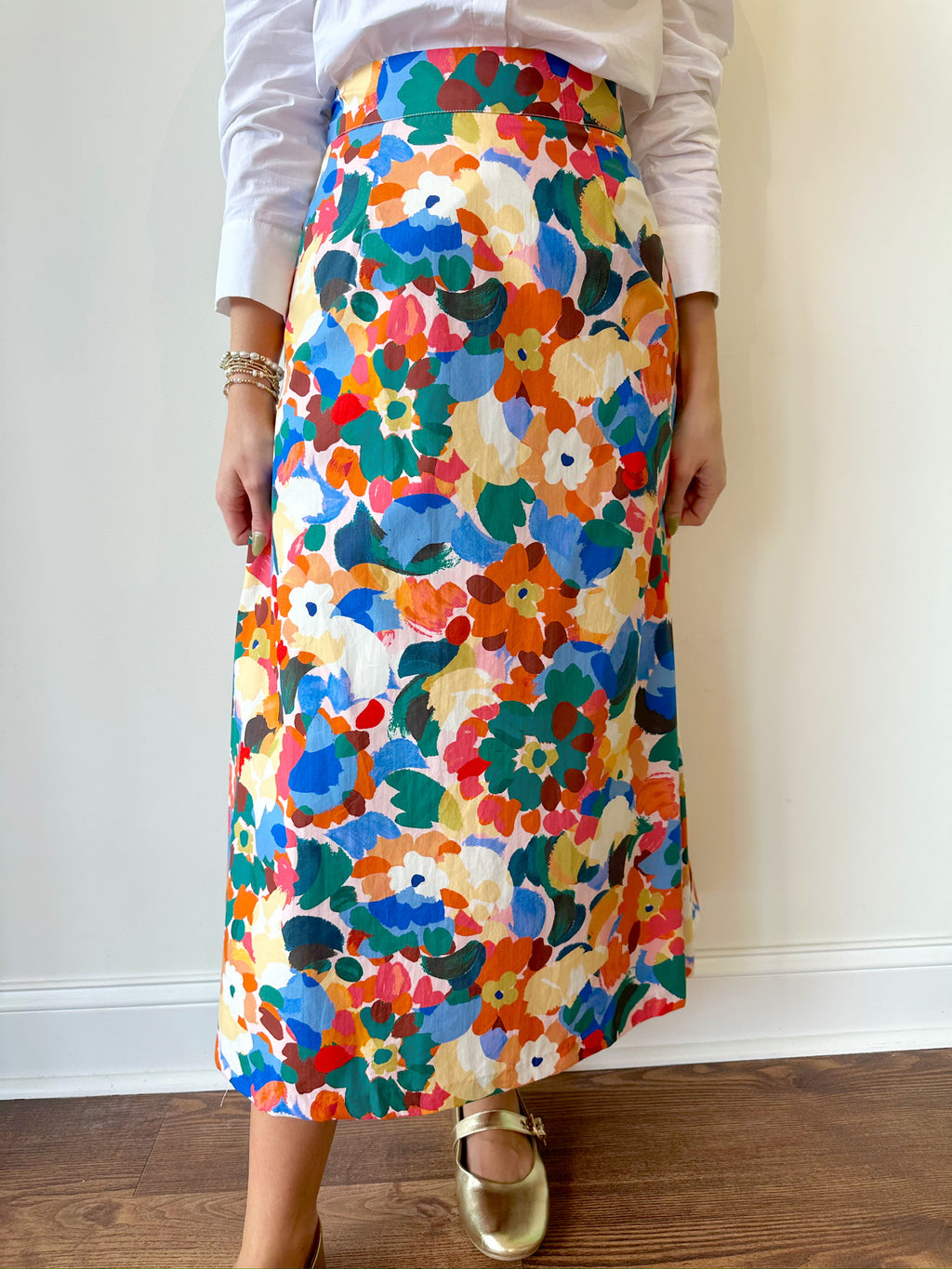 River Printed  Skirt