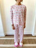 Annie Santa PJ Set-Pink