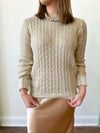 Maya Gold Sweater