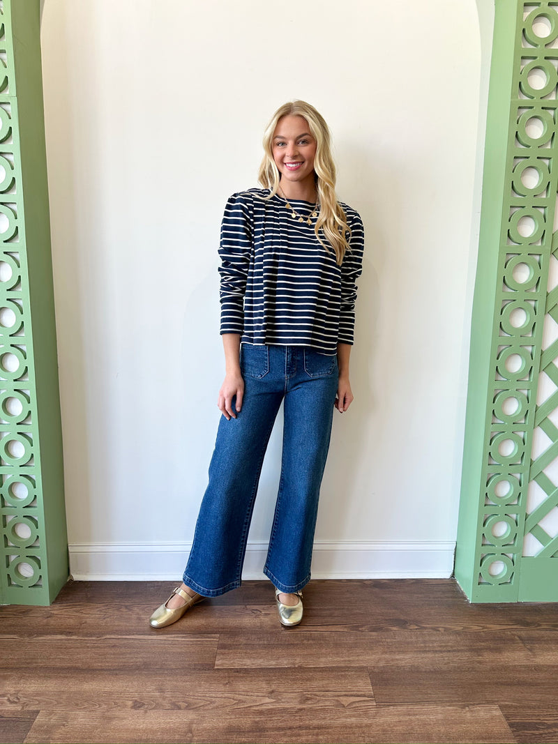 Nikki Striped Top