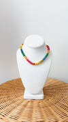 Jordan Beaded Necklace-Bright Multi