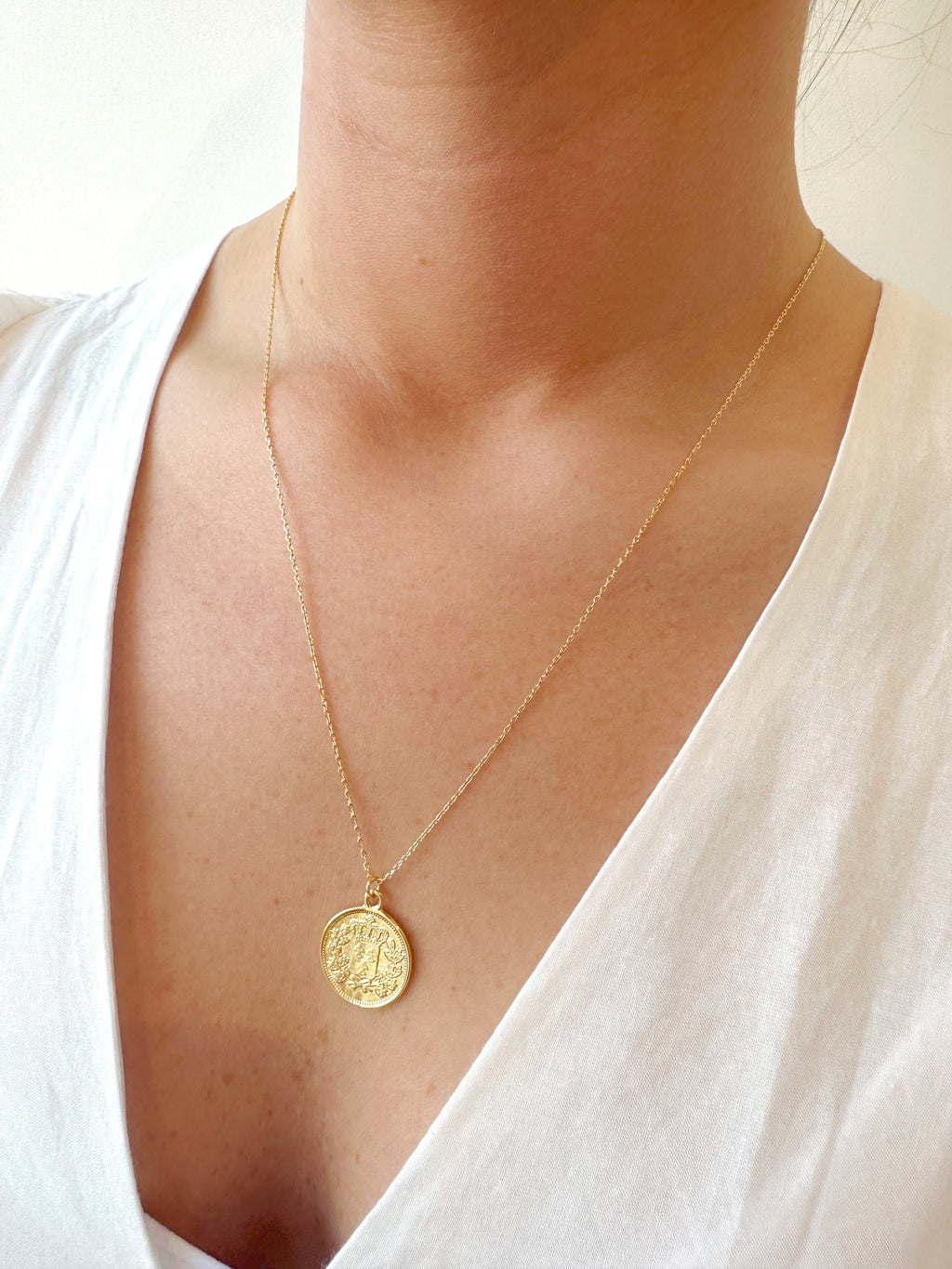 Marina Coin Necklace