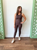 Liv Crossover Leggings-Brown