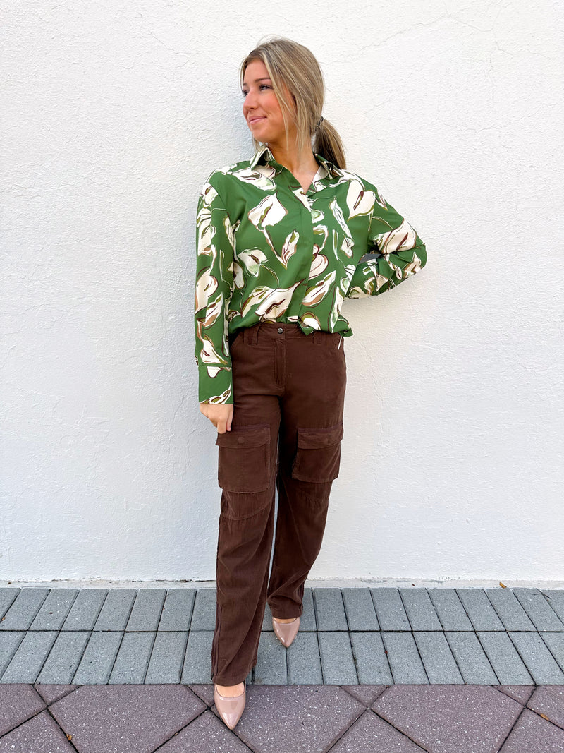 Eliza Leaf Top
