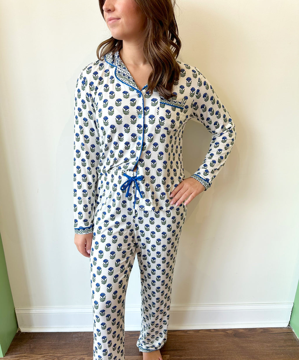 Charlotte Floral Foulard PJ Set