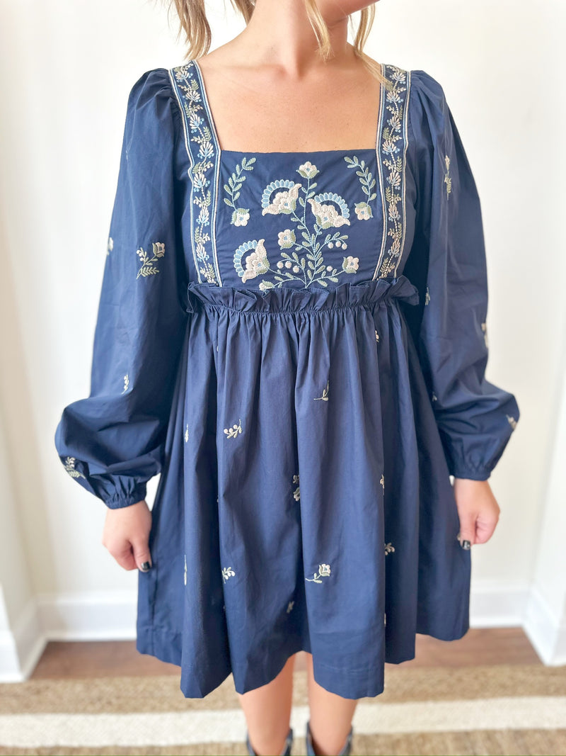 Karson Navy Dress