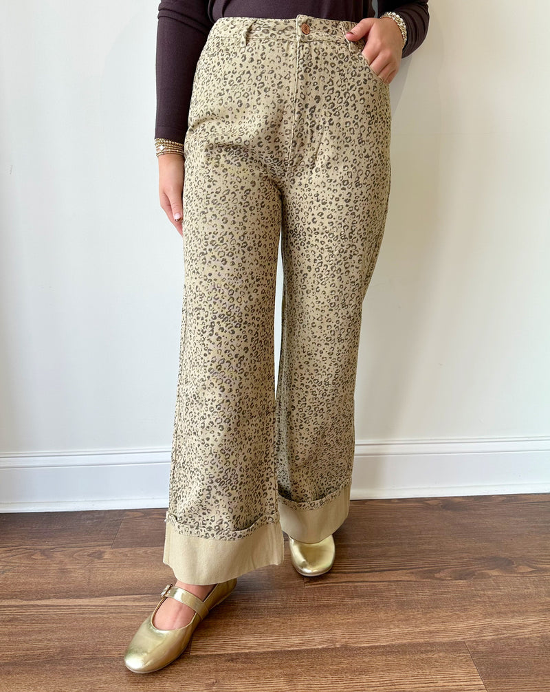 Kimmy Leopard Pants