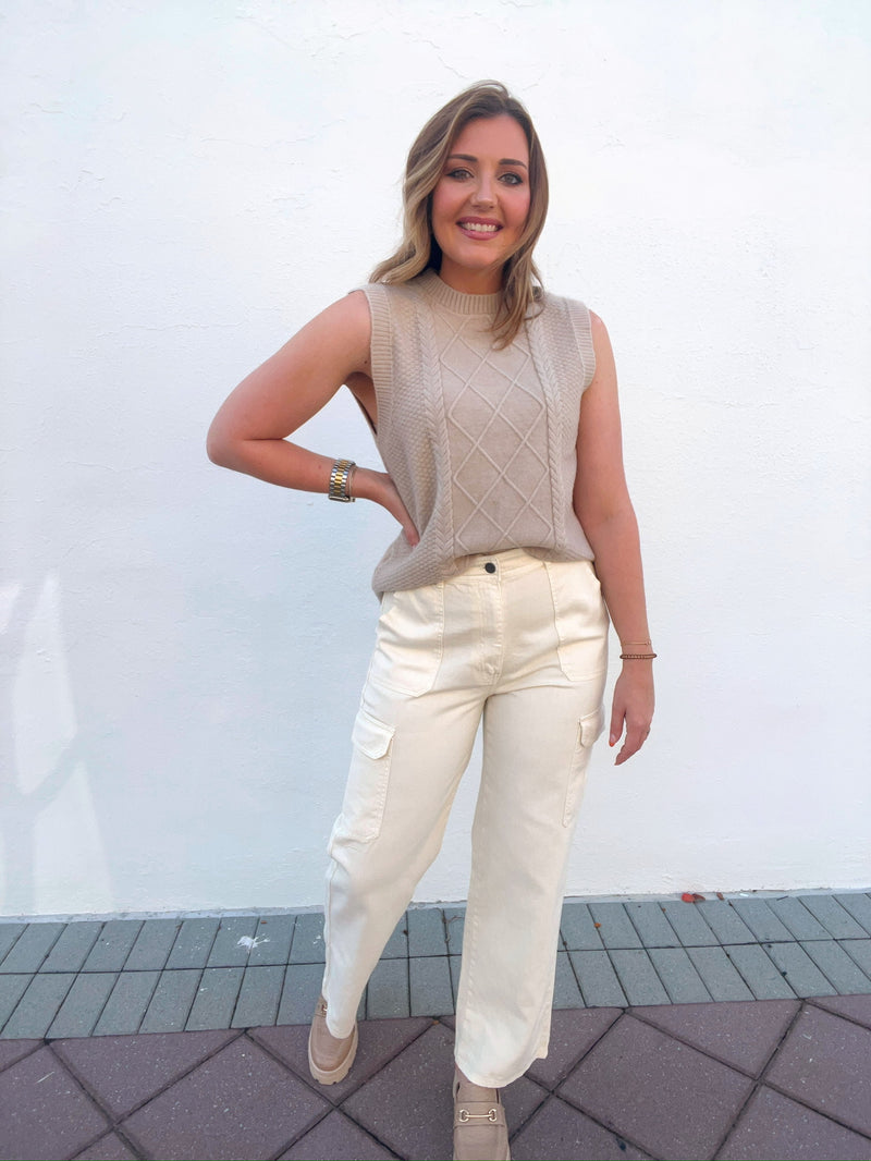 Andry Cream Pants