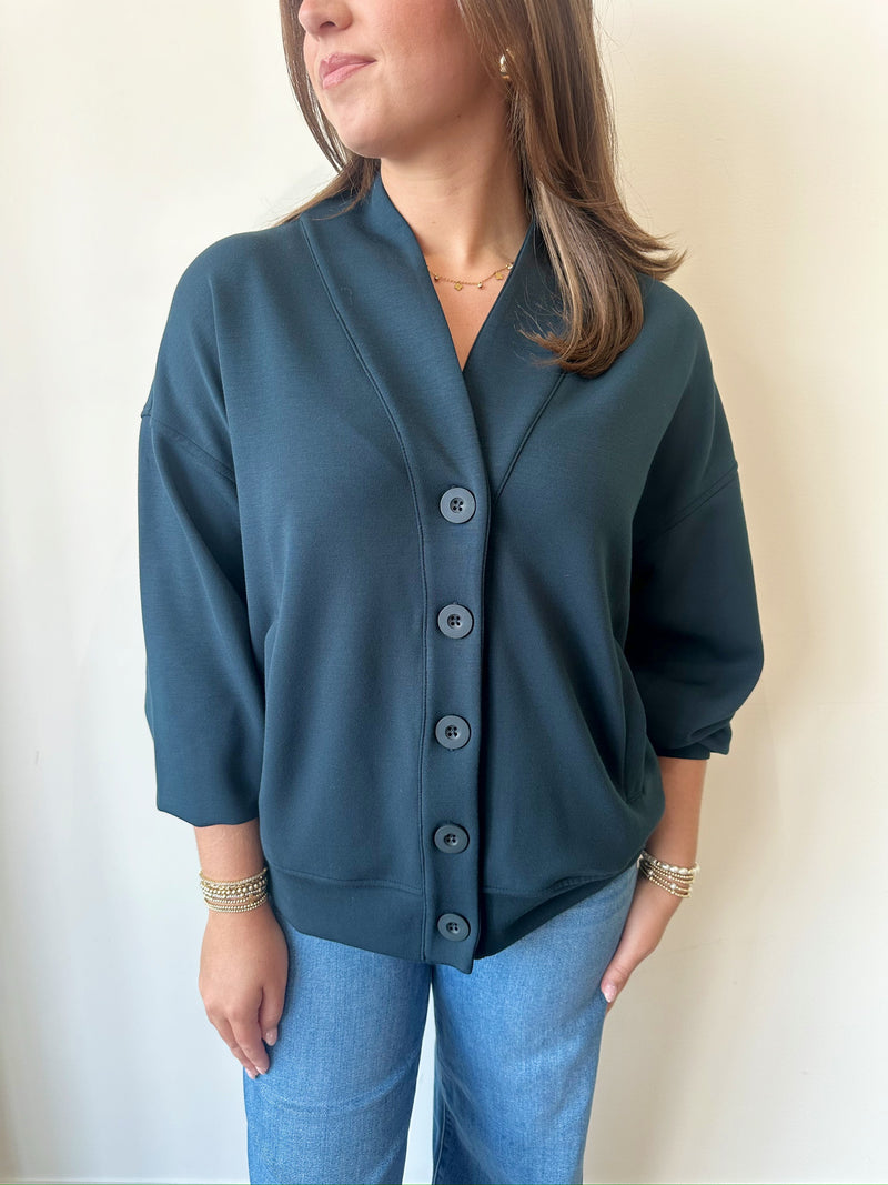 Amelia Navy Cardigan