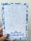 Blue & White Holiday Notepad