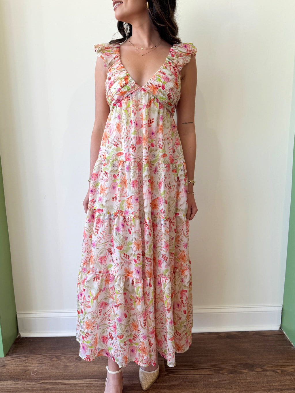 Sarah Floral Dress