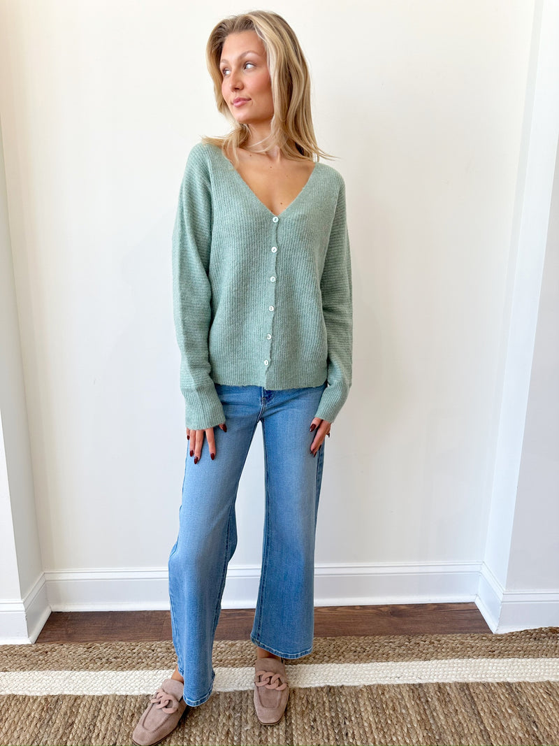 Martha Mint Cardigan