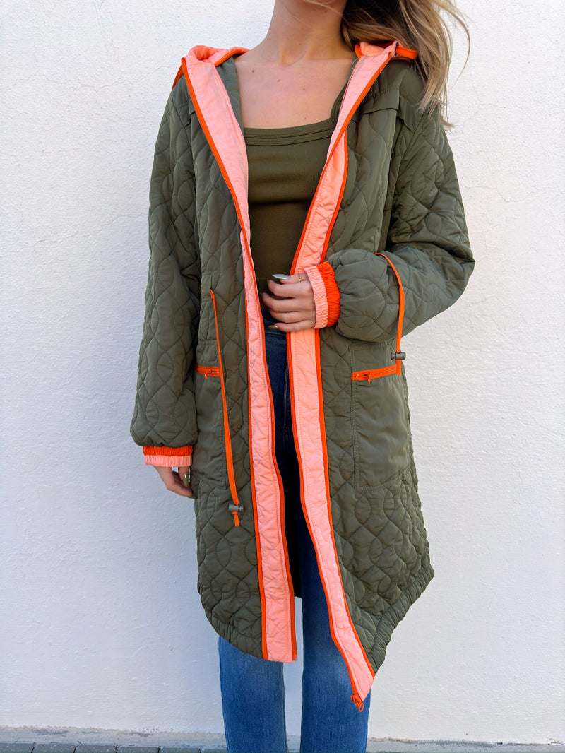 Jordan Quilted Coat