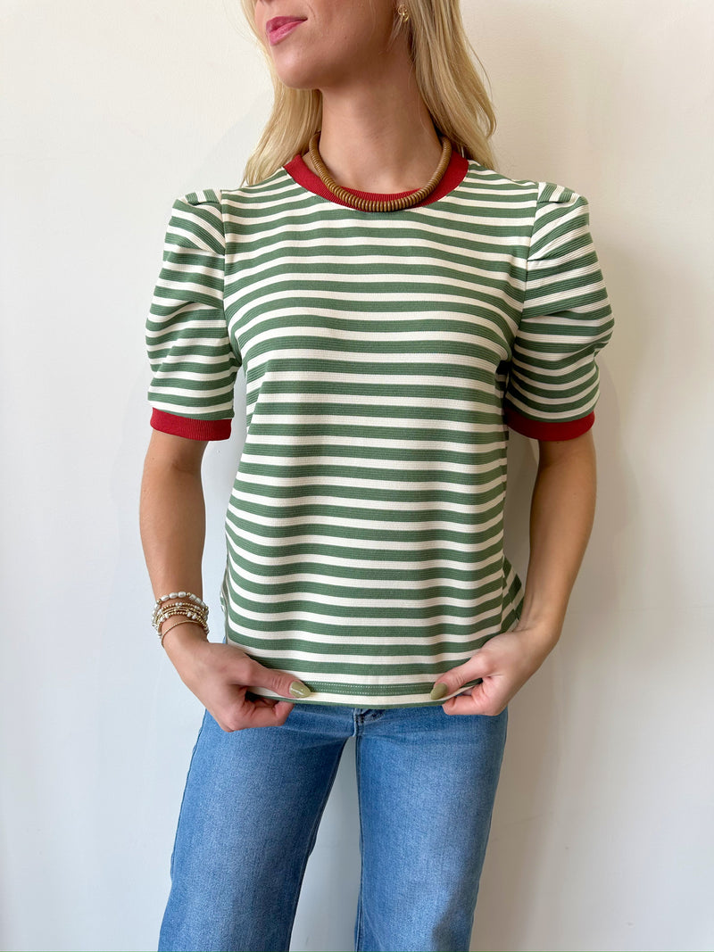 Carol Striped Top