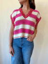 Amber Striped Top