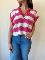 Amber Striped Top