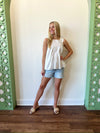 Ava White Top