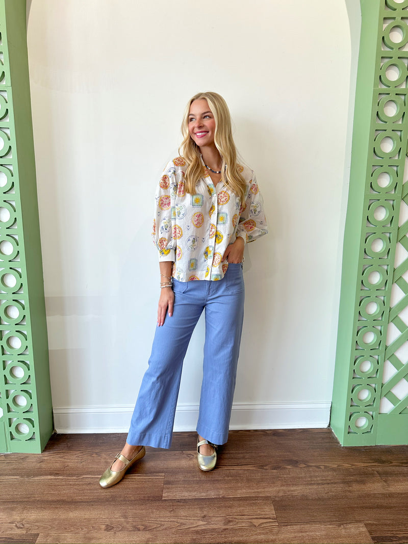 Amy Printed Top