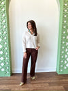 Taylor Oatmeal Cardigan