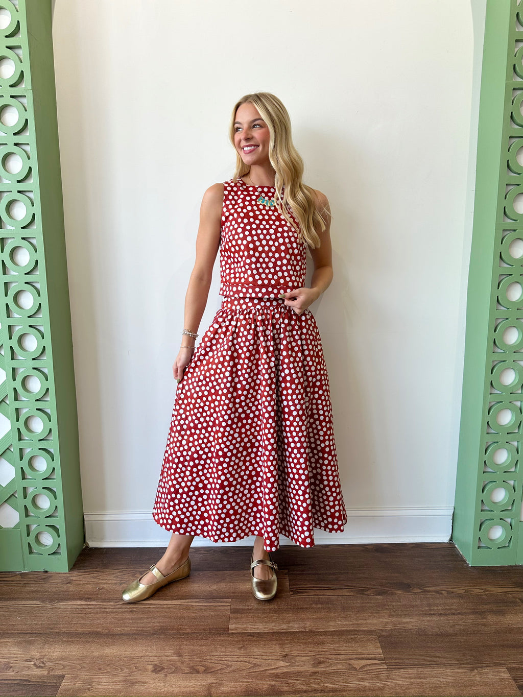 Thena Printed Skirt