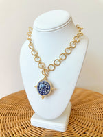 Becky Coin Charm Necklace