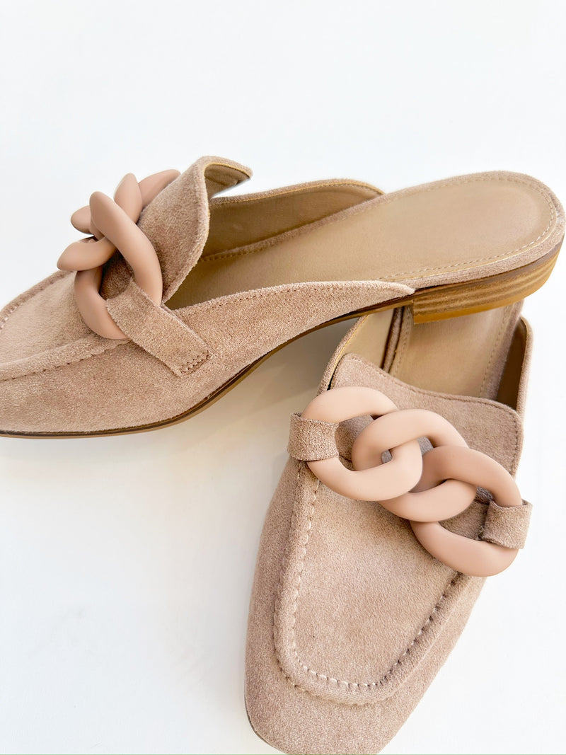 Anna Taupe Mules