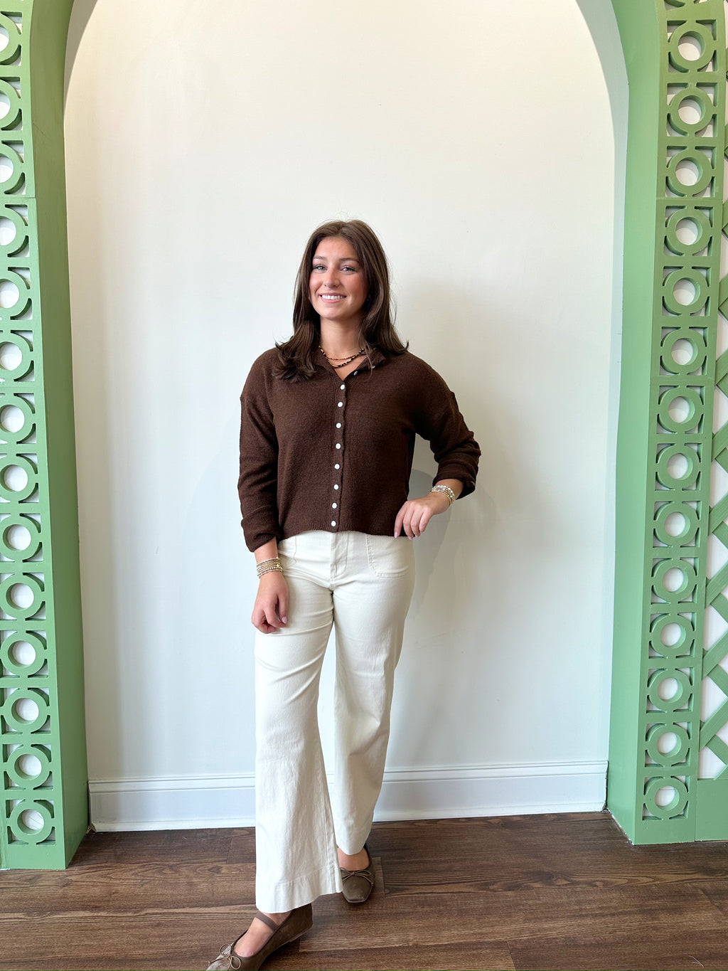 Mallory Cream Pants