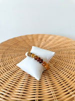 Sallie Beaded Bracelet- Brown