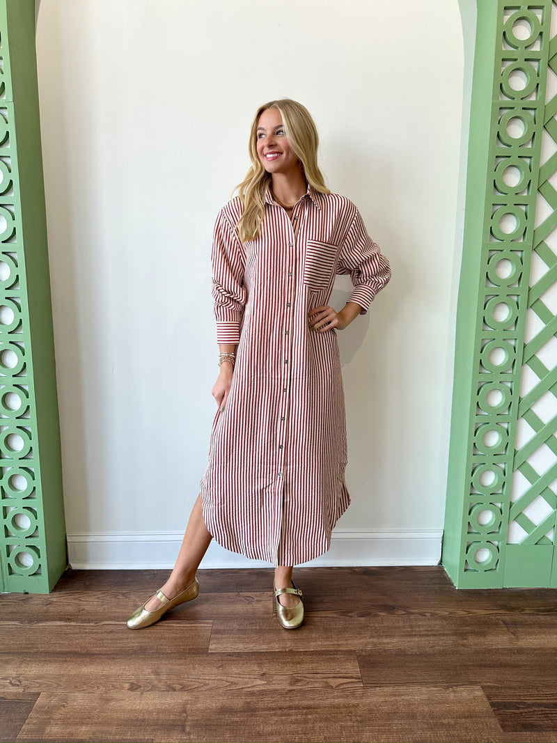 Erica Striped Dress