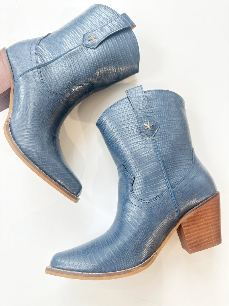 Sadie Blue Booties