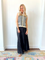 Celie Striped Vest