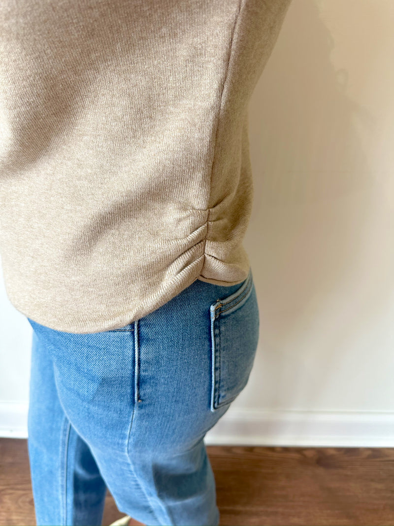 Jordan Taupe Top