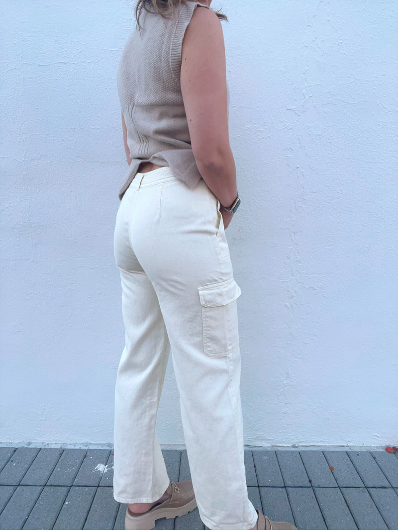 Andry Cream Pants
