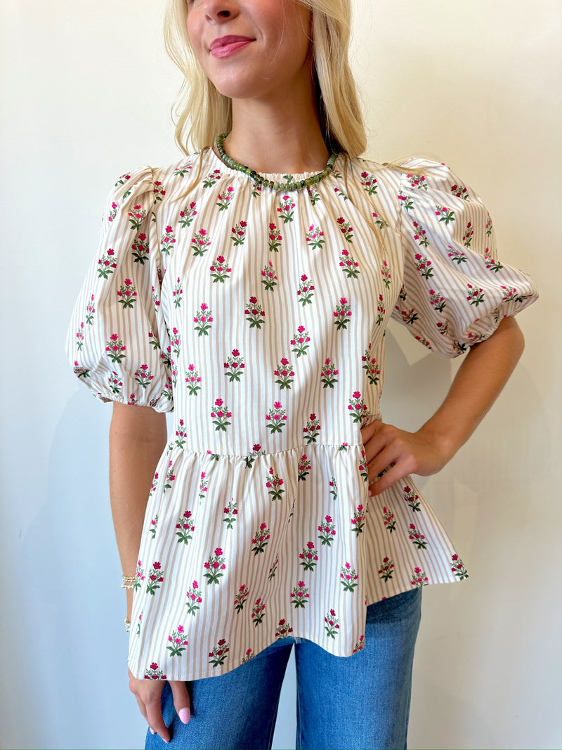 Nina Printed Top