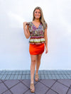 Ravia Rust Skirt