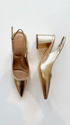 Joyce Gold Heels
