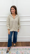 Sadie Taupe Cardigan