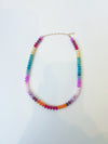 Jordan Beaded Necklace- Dark Multi