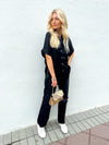 Corley Black Button Down