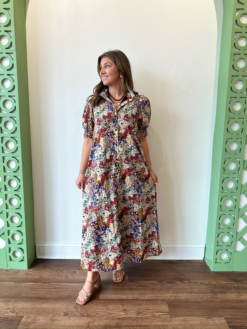 Carrie Floral Dress