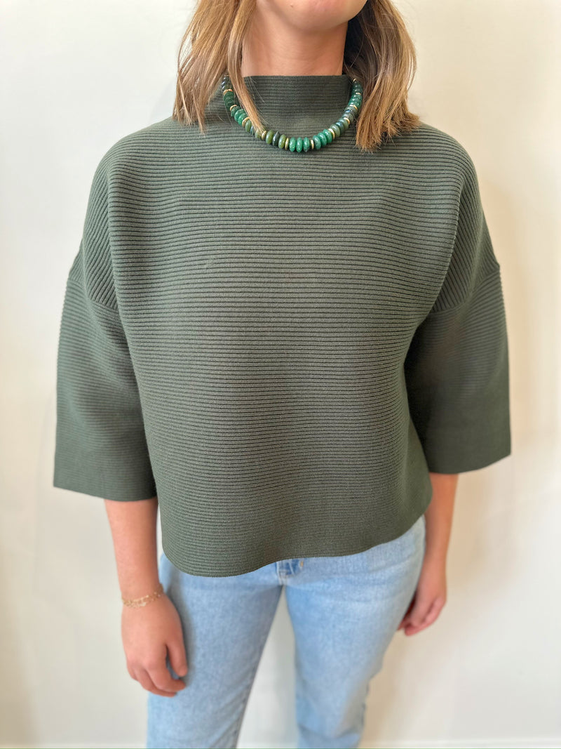 Piper Green Sweater