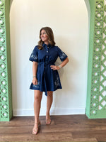 Amber Navy Dress