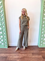 Amara Olive Top