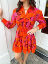 Maya Printed Dress