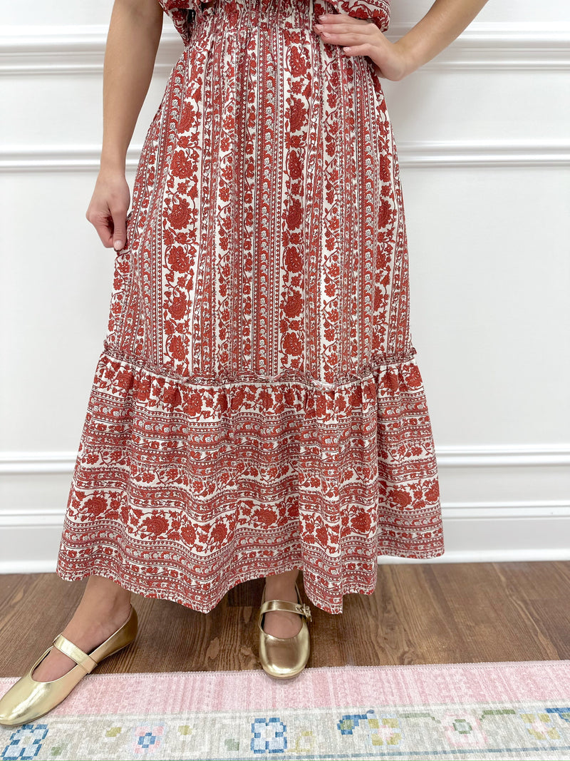 Aubrey Printed Skirt