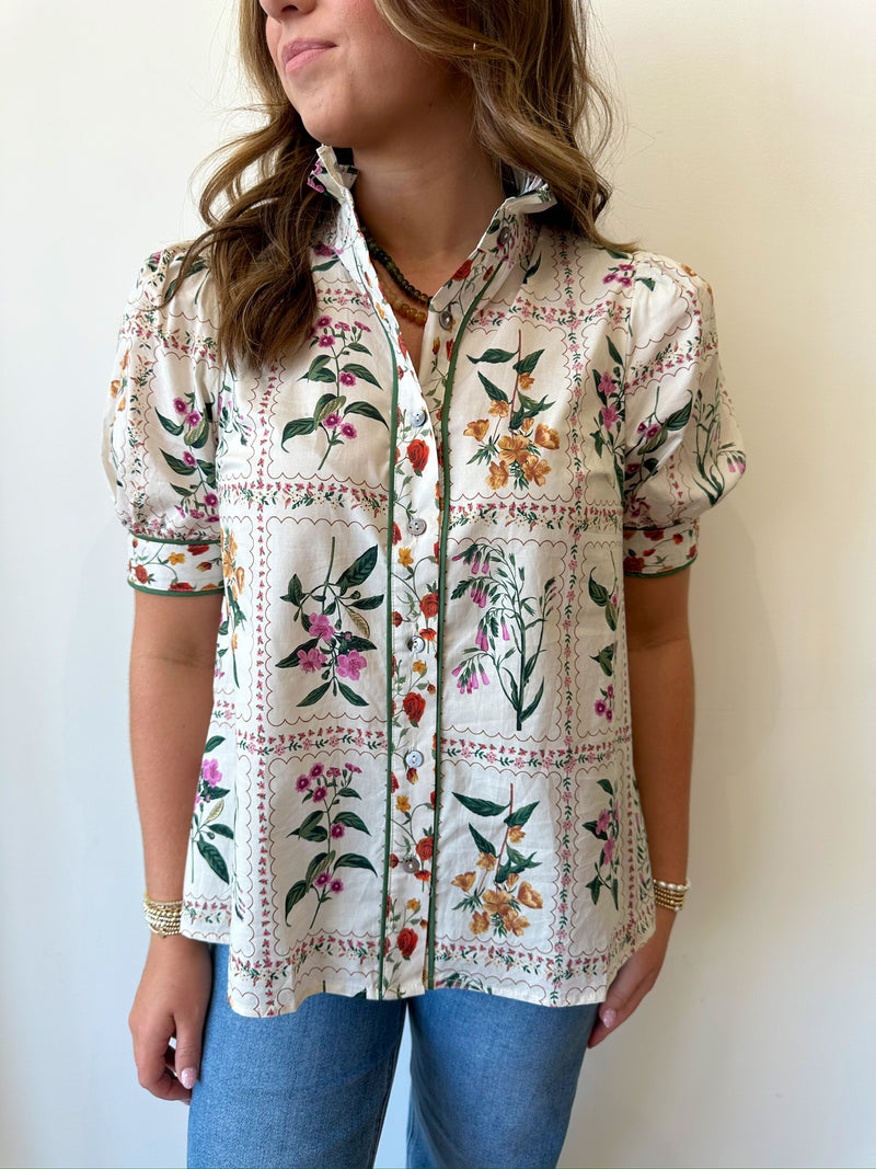 Ella Floral Top
