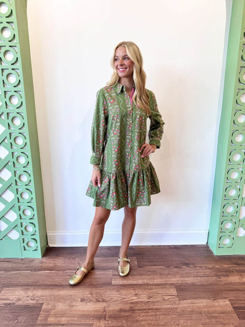 Fiona Floral Dress